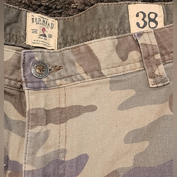 Red Head Brand Co Size 38 Camouflage Men’s Cargo Shorts EUC - Picture 5 of 5